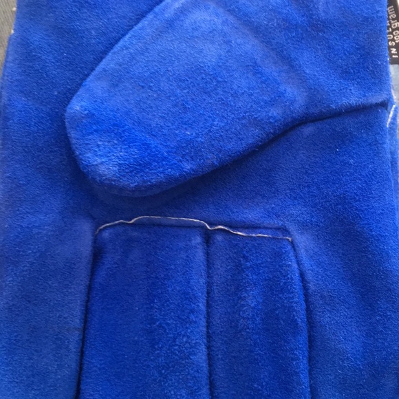 Condor Split Leather Cowhide Heavy Lined Industrial Work Gloves - Picture 4 of 9